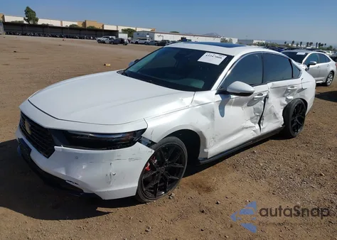 2024 Honda Accord Hybrid Ex-L from USA, damaged, VIN 1HGCY2F69RA070702